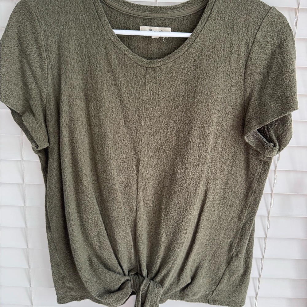 Madewell Olive Green Women's Top
